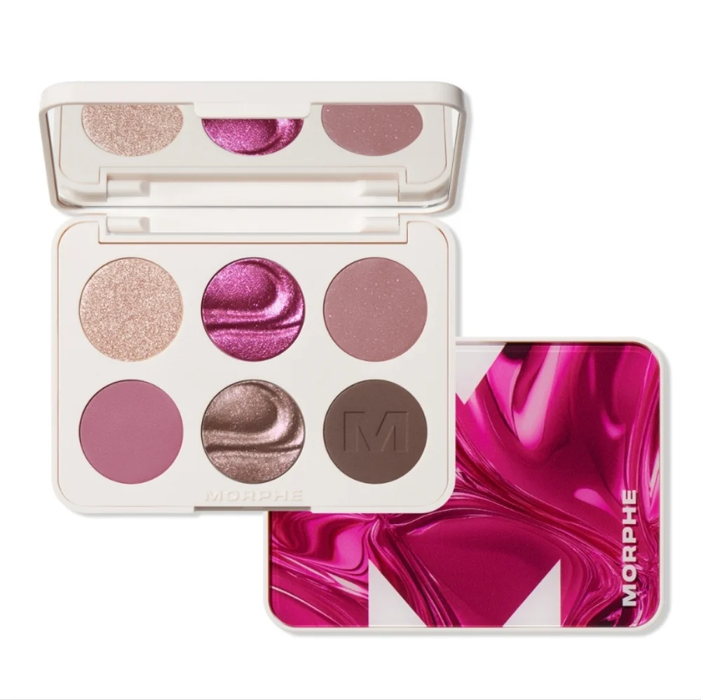Morphe ChromaPlus 6-Pan Eyeshadow Palette 🎨 Shade: Love Byte ✨ 🆕